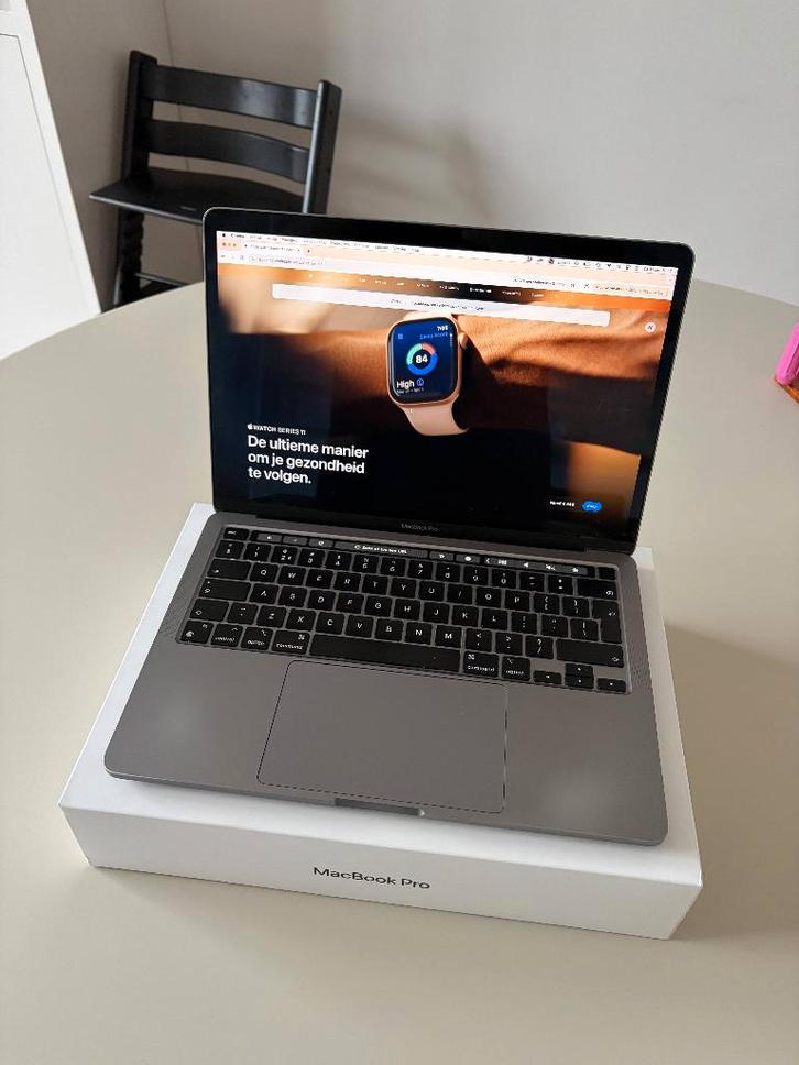 MacBook Pro 13” M2 – 256GB – incl. doos – nette staat, Computers en Software, Apple Macbooks, Gebruikt, MacBook Pro, 13 inch, Onbekend