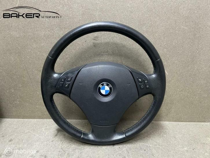 BMW 3-serie E90 E91 ('05-'08) 695989301 STUUR + AIRBAG, Auto-onderdelen, Besturing, BMW, Gebruikt, Ophalen of Verzenden
