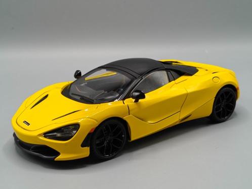 Diecast 1:18 Modelauto - McLaren 720S - dak is te openen, Hobby en Vrije tijd, Modelauto's | 1:18, Nieuw, Auto, Overige merken