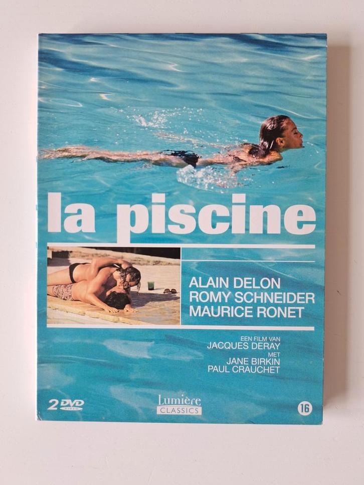 La Piscine (Alain Delon & Romy Schneider) [2-DVD DigiPack], Cd's en Dvd's, Dvd's | Klassiekers, Zo goed als nieuw, Thrillers en Misdaad