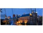 Fotoprint Skyline Den Haag Binnenhof, Huis en Inrichting, Woonaccessoires | Schilderijen, Tekeningen en Foto's, Ophalen, 125 cm of meer