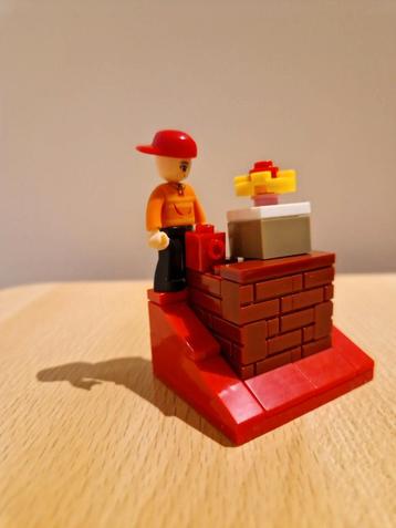 Lego bricks stenen zwarte piet sinterklaas schoorsteen kado  beschikbaar voor biedingen