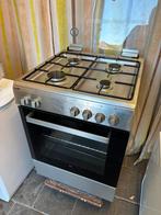 RVS Fornuis: ETNA, Zilver/Inox, Schoon en Werkt Goed, Ophalen, Gebruikt, Grill, 4 kookzones