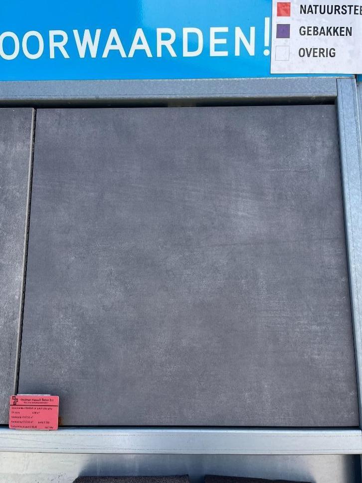 GeoCeramica 60x60x4 cm patch plus grey, Tuin en Terras, Tegels en Klinkers, Nieuw, Terrastegels, Keramiek, 5 tot 10 m², Ophalen of Verzenden