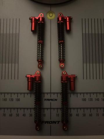 Red Spider Rc Racing Piggy PacK Red aloy 85,5 mm  beschikbaar voor biedingen