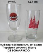 DE SCHAAPSKOOI, 2 oude maar nieuwe glazen uit de jaren 70/80, Ophalen of Verzenden, Nieuw, Overige merken