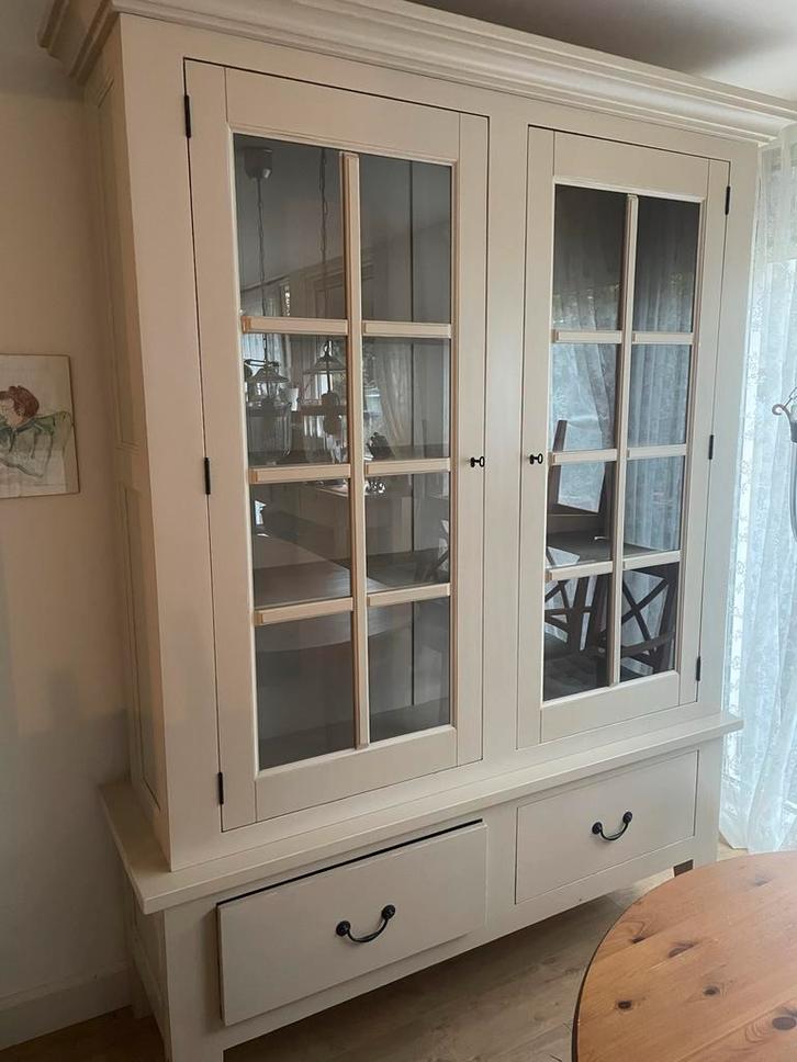 Vitrinekast buffetkast, Huis en Inrichting, Kasten | Buffetkasten, Gebruikt, 200 cm of meer, 150 tot 200 cm, 50 tot 75 cm, Met plank(en)