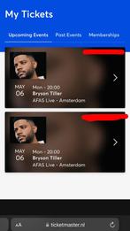 Bryson tiller 6 mei AFAS, Tickets en Kaartjes, Concerten | R&B en Hiphop, Mei, Twee personen