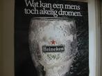 reclame poster, Verzamelen, Merken en Reclamevoorwerpen, Ophalen of Verzenden, Gebruikt, Reclamebord