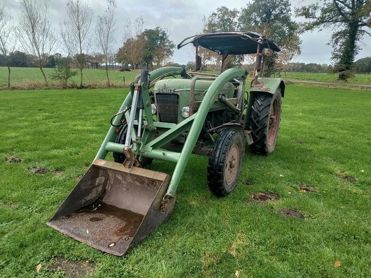 Fendt Favorit 3 met voorlader trekker tractor, Zakelijke goederen, Agrarisch | Tractoren, Fendt, tot 80 Pk, Gebruikt, Ophalen of Verzenden
