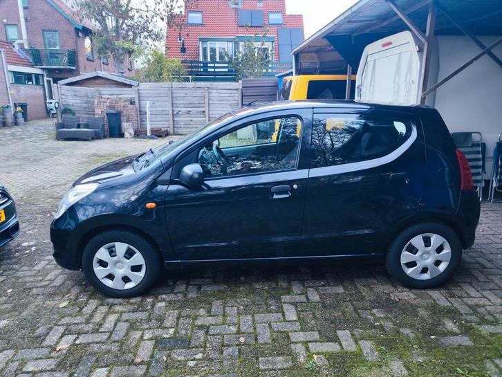 Suzuki Alto 1.0 2009 Zwart, Auto's, Suzuki, Particulier, Alto, Airconditioning, Radio, Benzine, A, Hatchback, Handgeschakeld, Origineel Nederlands