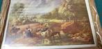 schilderij prent regenboog, Huis en Inrichting, Woonaccessoires | Schilderijen, Tekeningen en Foto's, Ophalen of Verzenden