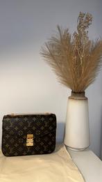 Bruine schoudertas nieuw met stof, Overige merken, Bruin, Nieuw, Ophalen of Verzenden