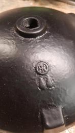 Rotterdam Kooilamp industriële bully Mat Zwart, Ophalen of Verzenden, Zo goed als nieuw, Glas, Minder dan 50 cm