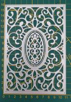 Snijmal  frame ovaal rondje midden, Ophalen of Verzenden, Zo goed als nieuw, Overige thema's, Pons of Mal