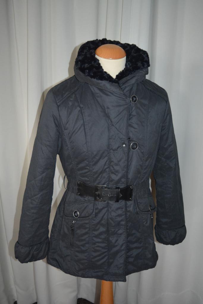 Easycomfort, mooi donker blauw winterjack/jas, maat 38, Kleding | Dames, Jassen | Winter, Gedragen, Maat 38/40 (M), Blauw, Ophalen of Verzenden