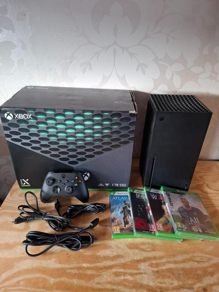 Xbox series x 1tb console, Spelcomputers en Games, Spelcomputers | Xbox Series X en S, Zo goed als nieuw, Xbox Series X, Ophalen of Verzenden