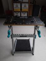 WolfCraft master 700 werktafel, Doe-het-zelf en Verbouw, Werkbanken, Ophalen, Gebruikt, Minder dan 70 cm, Bankschroef