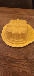 Pudding vorm met onderbord, Ophalen of Verzenden, Overige stijlen, Schaal of Schalen