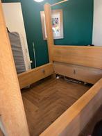 Solid Wood Canopy Bed Frame, Huis en Inrichting, Slaapkamer | Bedden, Ophalen, Gebruikt, Tweepersoons, 200 cm