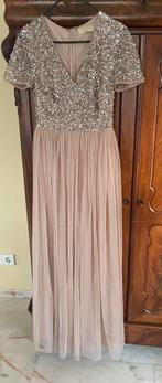 Opgelet feestjurk gala bruiloft roze glitter jurk, Ophalen of Verzenden