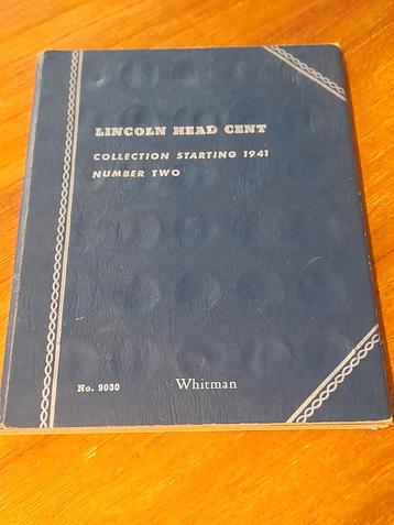 Lincoln Cent Collectie 1941-1962 beschikbaar voor biedingen