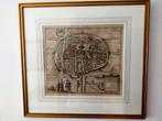 Prent Middelburg, Antiek en Kunst, Kunst | Etsen en Gravures, Ophalen of Verzenden