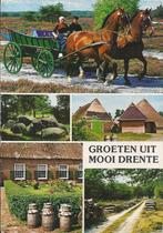Gelopen ansichtkaart groeten uit mooi drente (358 ), Ophalen of Verzenden, 1980 tot heden, Gelopen