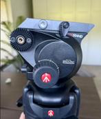 Manfrotto 546GB inclusief MVH502AH Pro Video Head, Gebruikt, Overige typen, Ophalen of Verzenden, 150 tot 175 cm