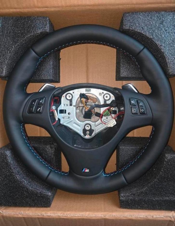 Nieuw M stuur Bmw E9x LCI E90 E91 E92 E93 Lci flippers, Auto-onderdelen, Interieur en Bekleding, BMW, Nieuw, Ophalen of Verzenden