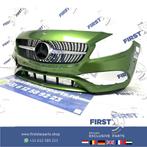 W176 FACELIFT A45 AMG BUMPER + DIAMOND GRIL PERFORMANCE GROE, Gebruikt, Voor, Mercedes-Benz, Ophalen of Verzenden