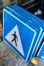 verkeersbord voetganger, Ophalen of Verzenden, Zo goed als nieuw, Reclamebord