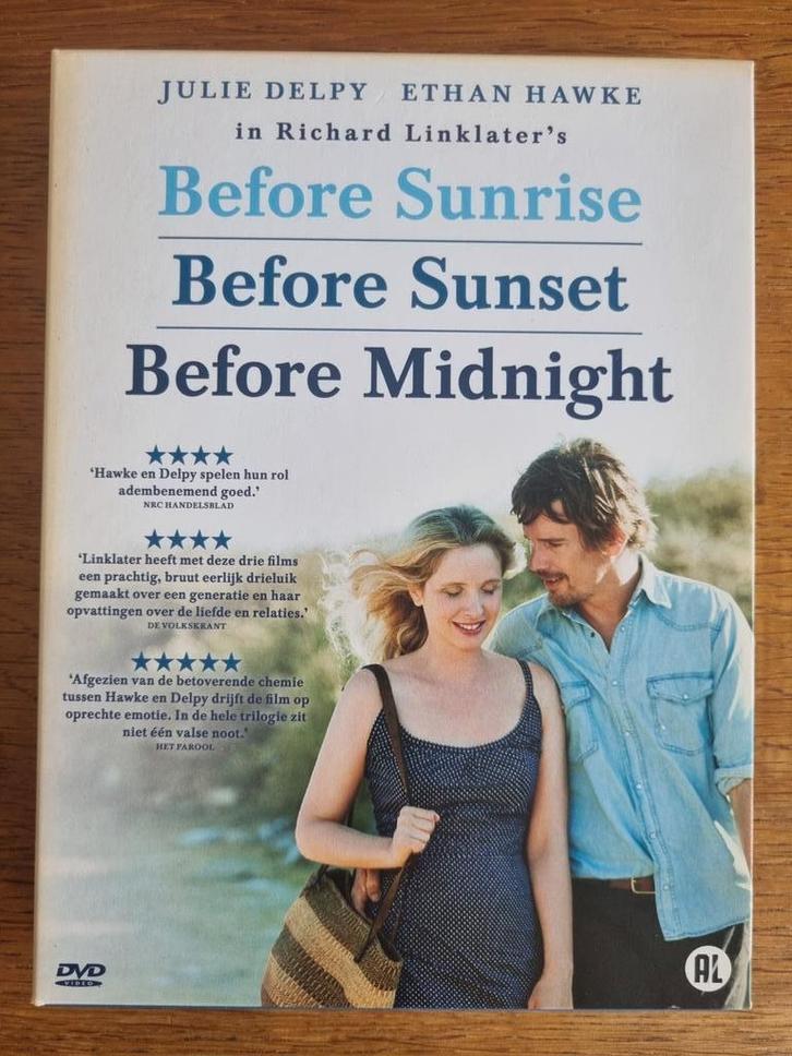 Before Sunrise / Sunset / Midnight | Richard Linklater, Cd's en Dvd's, Dvd's | Drama, Zo goed als nieuw, Drama, Alle leeftijden