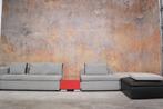 ZGANieuw Moroso Springfield design hoekbank in stof + leer