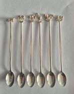 6 zwaar verzilverde sorbetlepels / ijslepels, Antiek en Kunst, Ophalen of Verzenden