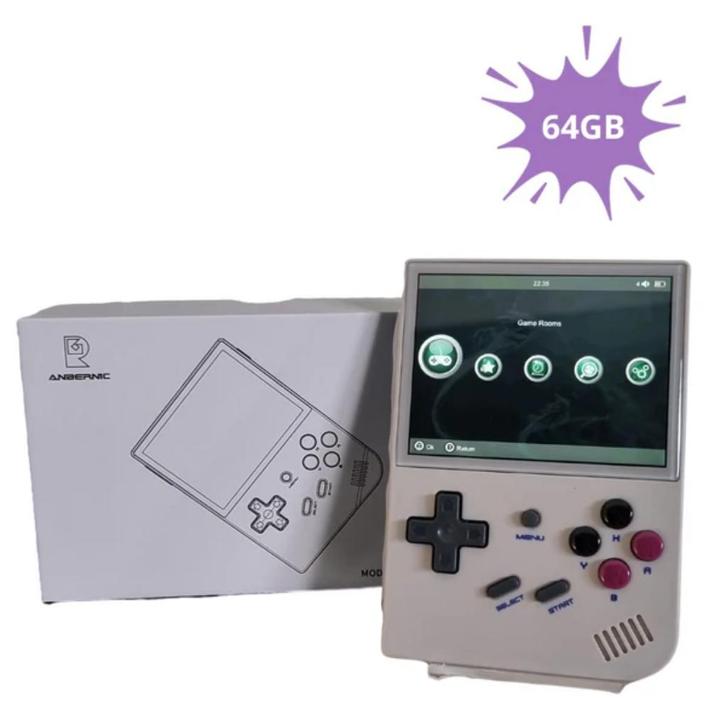 Anbernic RG35XX - 64GB Opslag - Handheld + Screenprotector, Spelcomputers en Games, Spelcomputers | Overige, Nieuw, Ophalen of Verzenden
