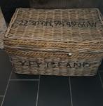 Riviera maison grote  mand super  mooi, Huis en Inrichting, Woonaccessoires | Schalen en Manden, Ophalen, Zo goed als nieuw, Rechthoekig