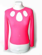 cut out gaten top cyber gothic rave partywear cosplay kawaii, Kleding | Dames, Cyber gothic, Verzenden, Zo goed als nieuw, Lange mouw