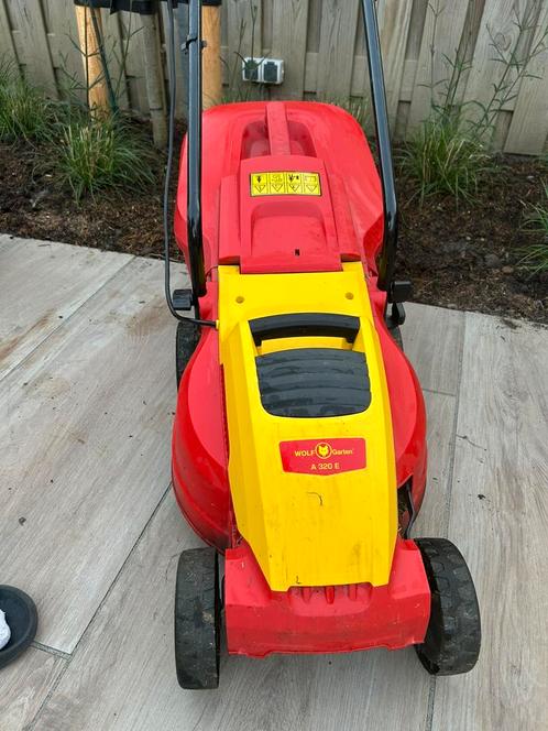 Wolf Garten A320e elektrische grasmaaier, Tuin en Terras, Grasmaaiers, Zo goed als nieuw, Cirkelmaaier, Ophalen