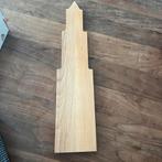 Borrelplank NIEUW beuken hout toren Utrecht 12 x 55 cm, Overige materialen, Nieuw, Ophalen of Verzenden, Schaal of Schalen