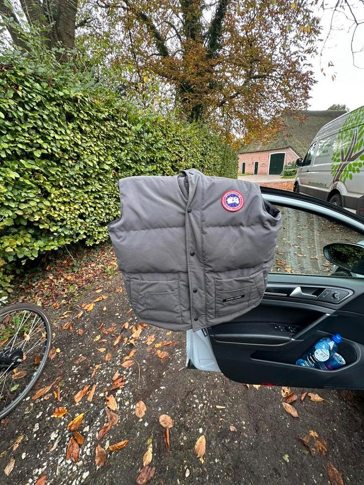 Canada goose bodywarmer maat m, Kleding | Heren, Bodywarmers, Zo goed als nieuw, Zwart, Ophalen of Verzenden