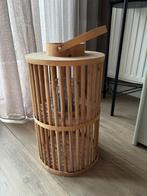 Bamboe Lantaarn met Glazen Pot, Antiek en Kunst, Ophalen