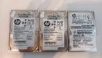 3 HP 2.5" SAS HDD – 300GB, Intern, Gebruikt, SAS, Server