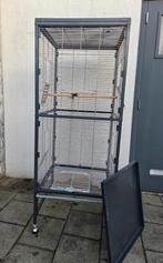 Grote kooi Montana., Dieren en Toebehoren, Vogels | Hokken en Kooien, Ophalen, Gebruikt, Metaal, Vogelkooi