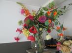Zijden bloemen, Huis en Inrichting, Woonaccessoires | Kunstplanten en Kunstbloemen, Ophalen, Zo goed als nieuw, Binnen
