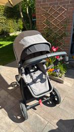 Thule Sleek stadskinderwagen aluminium/grijs melange, Kinderen en Baby's, Kinderwagens en Combinaties, Gebruikt, Combiwagen, Verstelbare duwstang