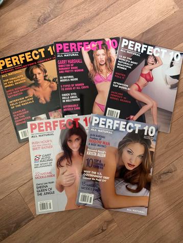 5 x Perfect 10 magazine beschikbaar voor biedingen