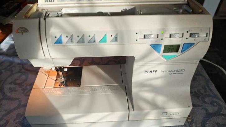 Pfaff triptronic 6270, Hobby en Vrije tijd, Naaimachines en Toebehoren, Gebruikt, Naaimachine, Pfaff, Ophalen