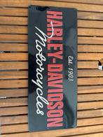Harley-Davidson Reclamebord - Est. 1903, Ophalen, Zo goed als nieuw, Reclamebord