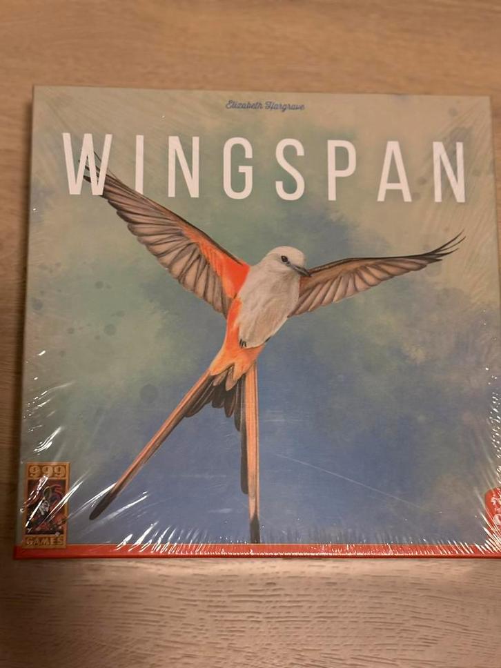 Wingspan - Nieuw & Gesealed!, Hobby en Vrije tijd, Gezelschapsspellen | Bordspellen, Nieuw, Een of twee spelers, Ophalen of Verzenden